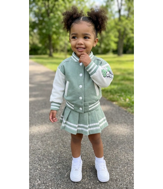 Baseball Skirt Set - Vert (Verzenddatum 15 jan)