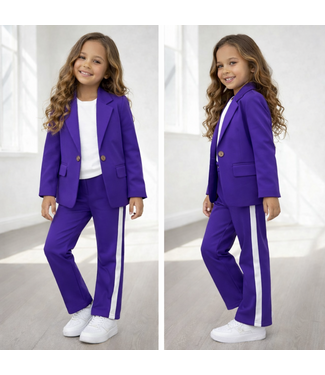 Blazer Set - Paars (Verzenddatum 15 jan)
