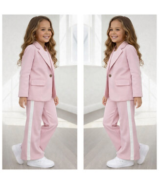Blazer Set - Roze (Verzenddatum 22 jan)