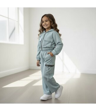 Cargo Jogging Set - Mint