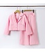 Blazer Flared Set - Roze