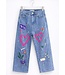 Flower & Heart Jeans