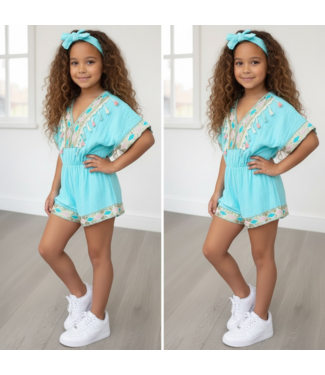 Draakjes en Boefjes Ibiza Jumpsuit - Mint