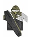 Jogging set - khaki zwart