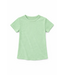 Rib t-shirt groen
