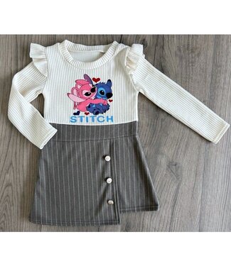Stitch jurkje classy met tasje