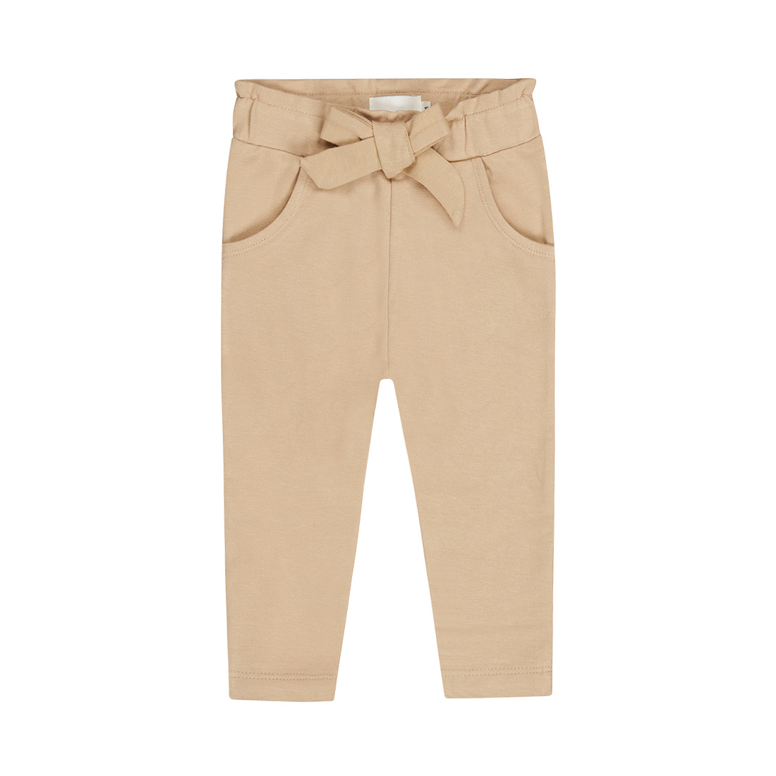 Joggingbroek met strik - Beige (Verzenddatum 24 jan)