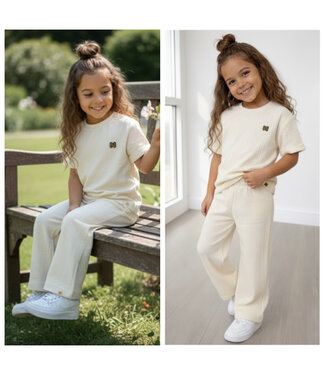 Koko Noko Loose Fit 2-delige set - Off White  (Verzenddatum 12 feb)
