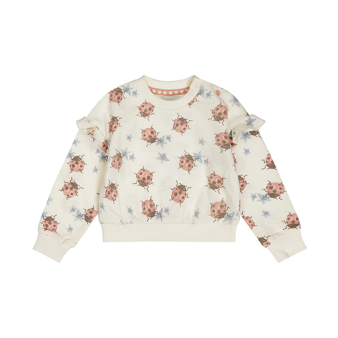 Sweater met aardbeienprint - Off White
