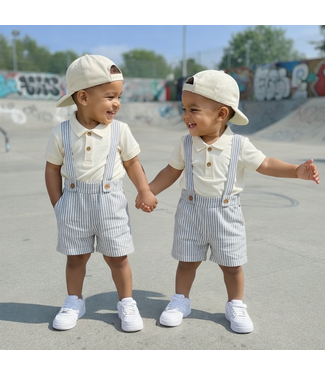 Dirkje  Suspender & Polo Set (Verzenddatum 1 mei)