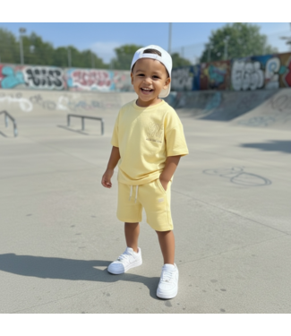 Koko Noko Joggingshort  & Shirt Set - Yellow