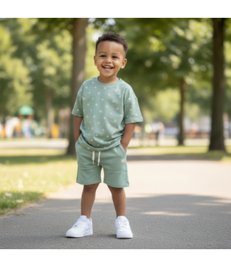 Koko Noko Joggingshort  & Shirt Set - Sage