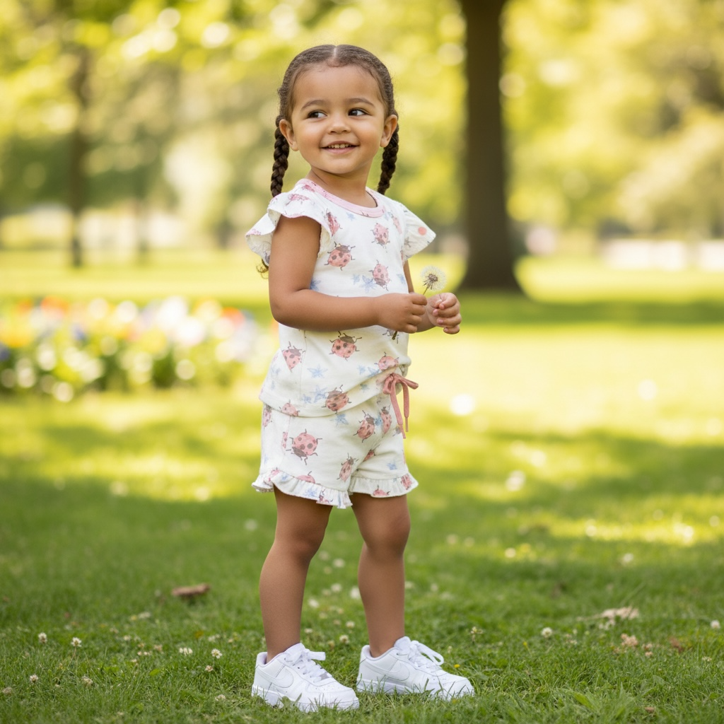 T-Shirt Aardbeienprint