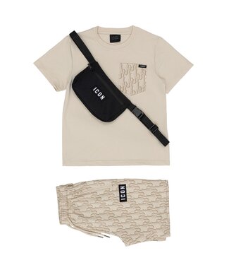 Icon Zomer Set (Met Tasje) - Beige