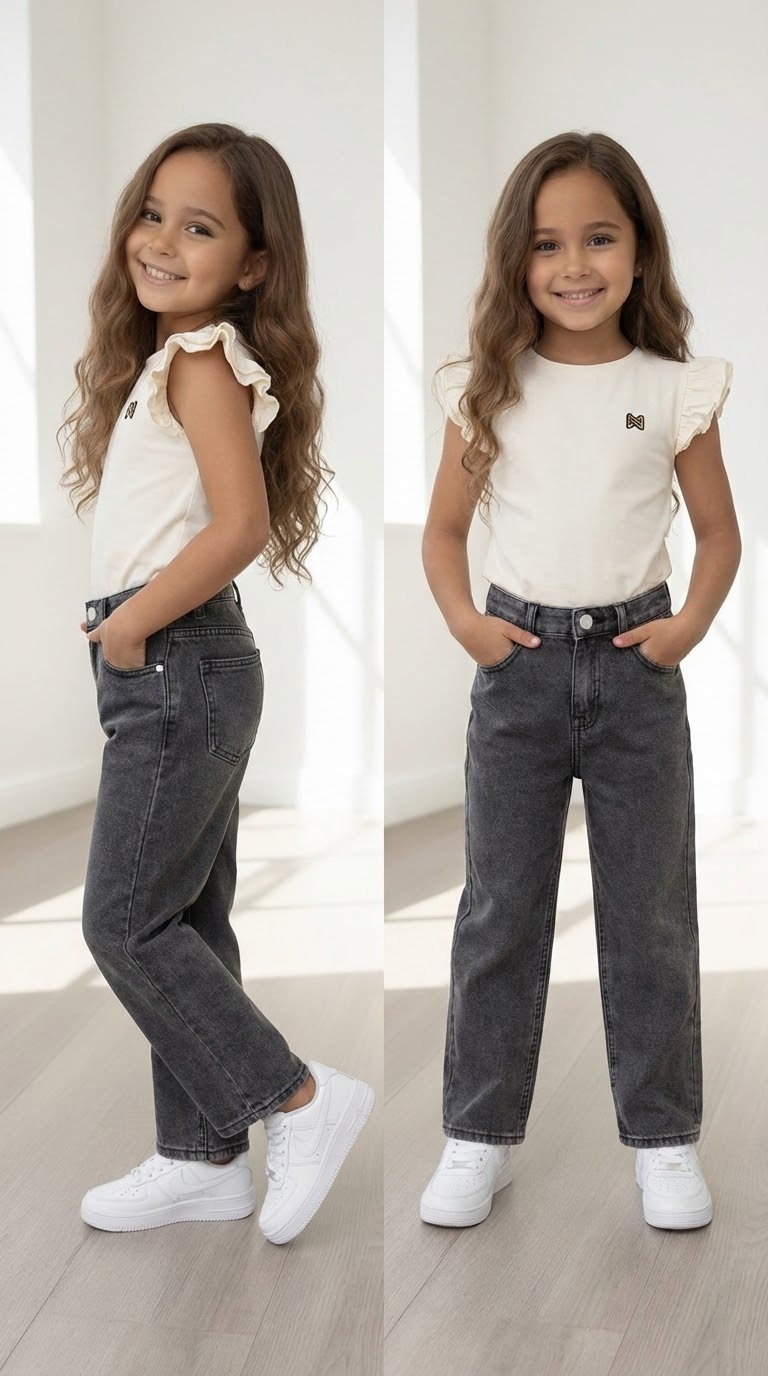 Denim Jeans - Dk. Grijs