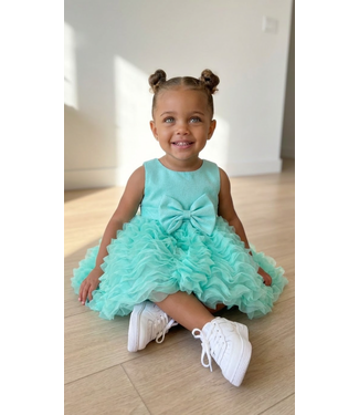 Prinsessen jurk - Mint