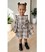 Draakjes en Boefjes Blocked Ruffle Dress