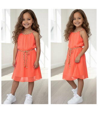 Summertime Dress - Coral