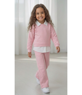 School Joggingset - Roze