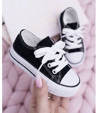 Low Sneakers - Zwart