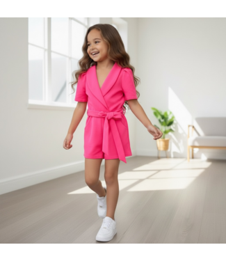 Neon Roze Summer Jumpsuit
