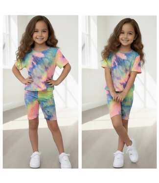 Tie & Dye Short Set