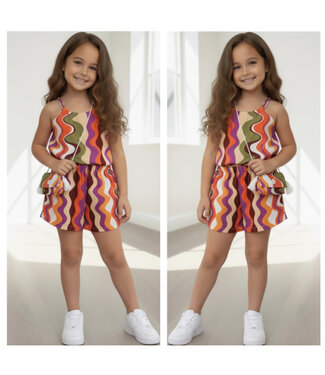 Retro Wave Set - Oranje