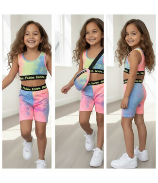 Tie & Dye Cyclin’ Set (met heuptasje)