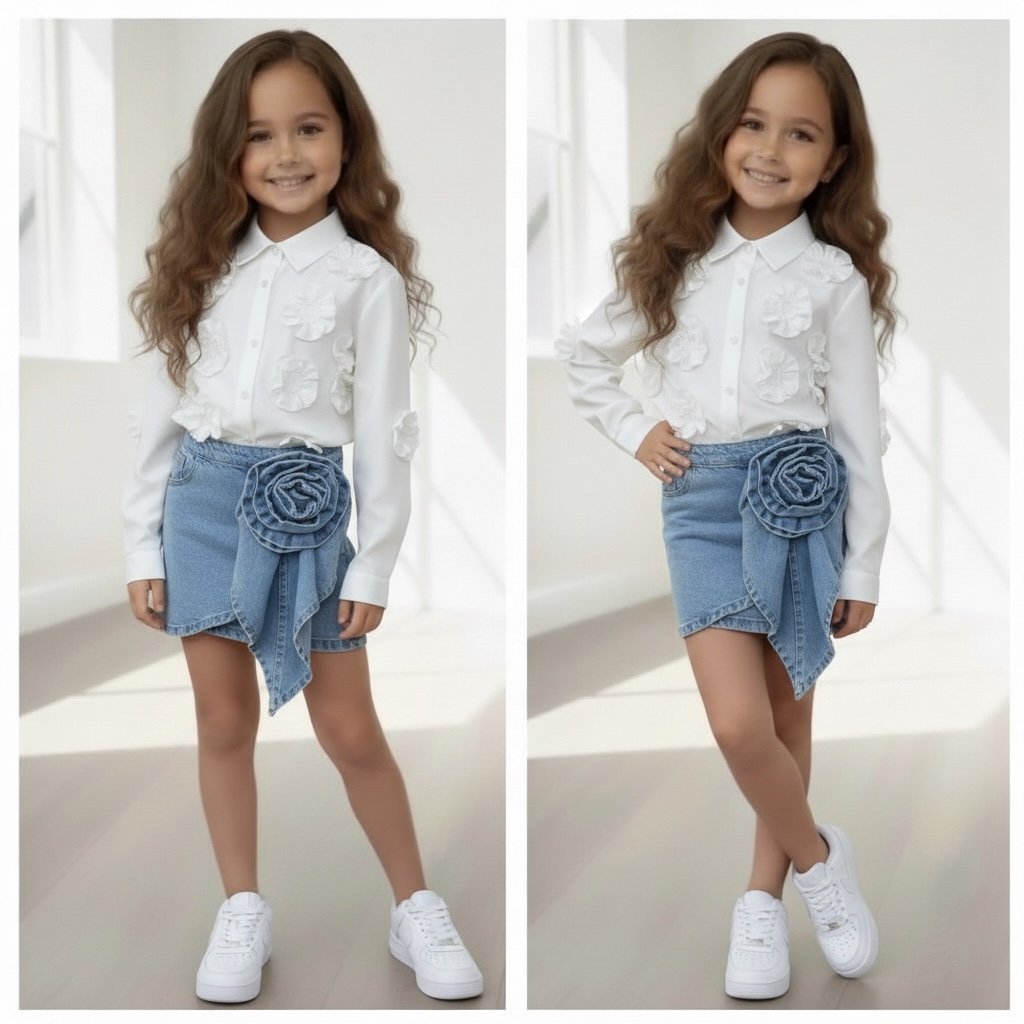 Big Flower Skirt (Verzenddatum 5 feb)