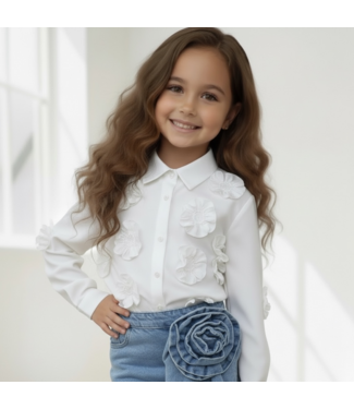 Big Flowers Blouse (Verzenddatum 5 feb)