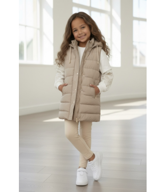 Detail Bodywarmer - Taupe