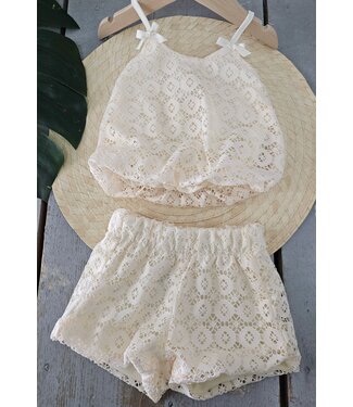 Lace set - Crème