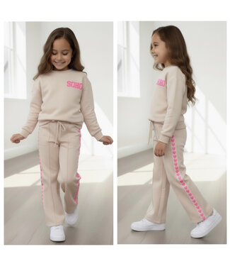 Soho & Heart Joggingset - Beige