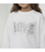 Silver Love Sweater - Wit