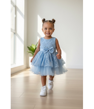 Prinsessen jurk - Licht Blauw