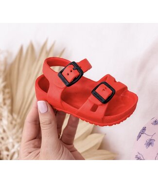 Foam Sandalen Unisex - Rood