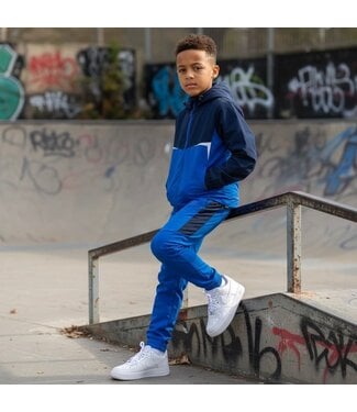 Trainingsset - Blauw/Zwart