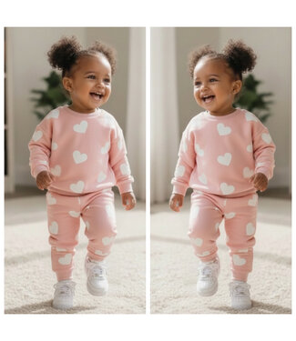 Adorable love set - Roze