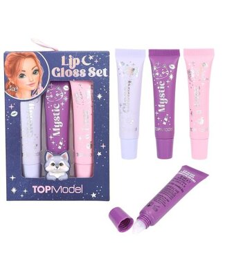 TOPModel TOPModel lipgloss set – 3 glanzende lipgloss tubes voor meisjes