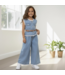 Denim co-ord set (Met riem)