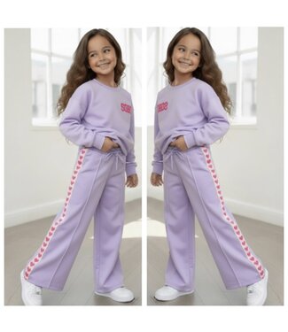 Soho & Heart Joggingset - Lila
