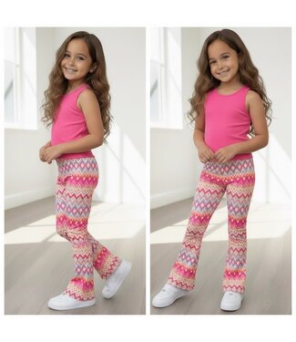 Flared Set - Fuchsia