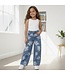 Flower Denim Jeans