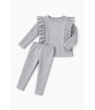 Draakjes en Boefjes Sweet Ruffle Set - Grijs