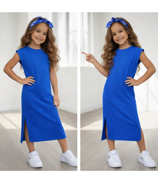 Jurkje met bandana - Blauw