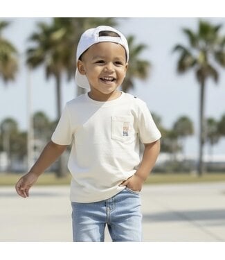 Dirkje  Longback T-Shirt - Off White