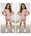Cyclin’ Short Set - Roze