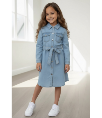 Denim dress  - Licht Blauw