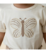 Dirkje  T-Shirt Off White - Vlinder