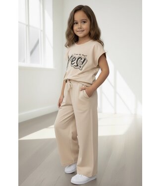 Basic Jogging Broek - Beige